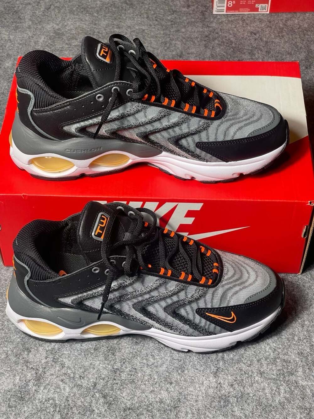 Nike Air Max TW Next Nature Black Total Orange FQ2437-001